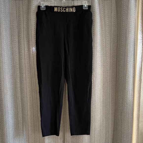 unknown Pants - Black Pants with Gold Branding